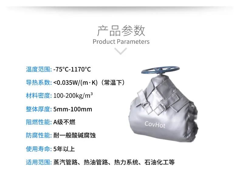 閥門保溫套,閥門尺寸,測(cè)量